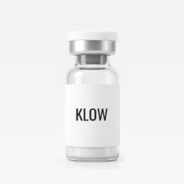 KLOW research peptide vial