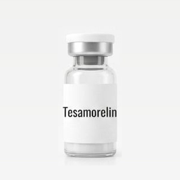 Tesamorelin research peptide vial